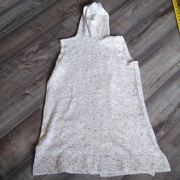 PEYTON PRIMROSE VEST SWEATER SHRUG WITH HOOD SIZE S - Picture 11 of 11